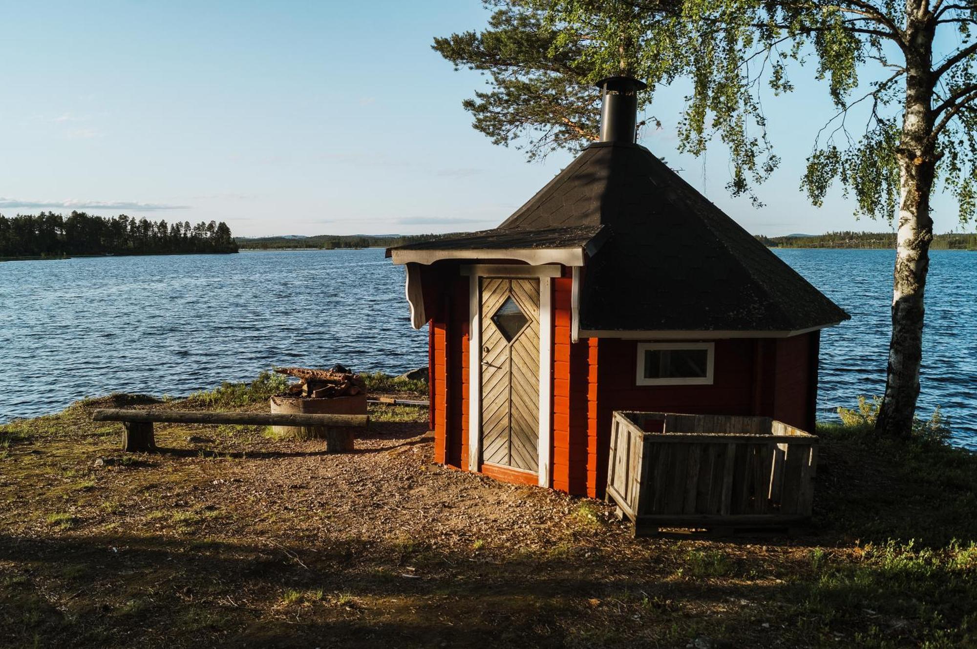 Vikinggard Cottages Holjes Kültér fotó